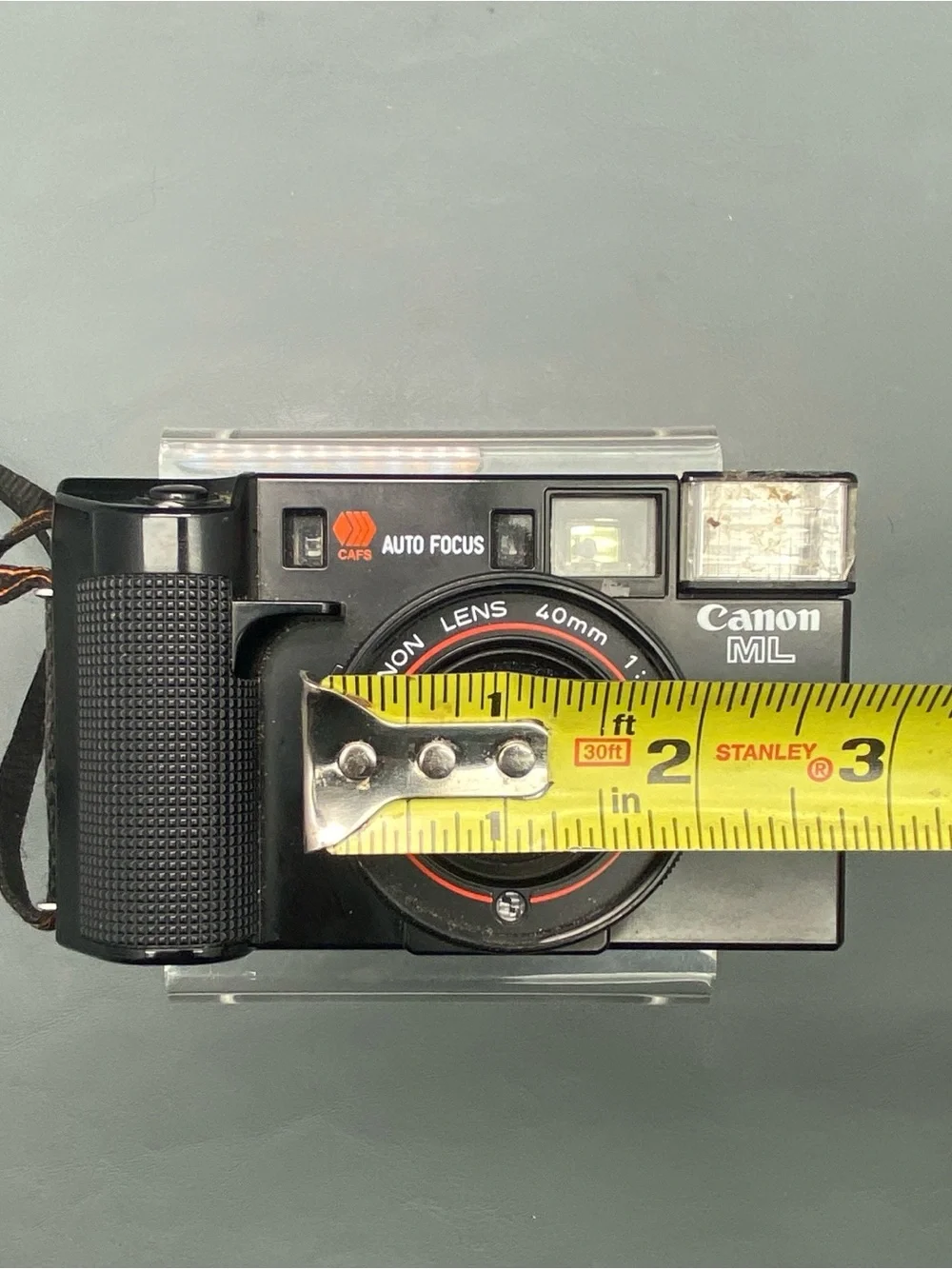 Canon AF35ML Film Camera 40mm 1.9 Vintage Japan Parts Flash Does Not Work